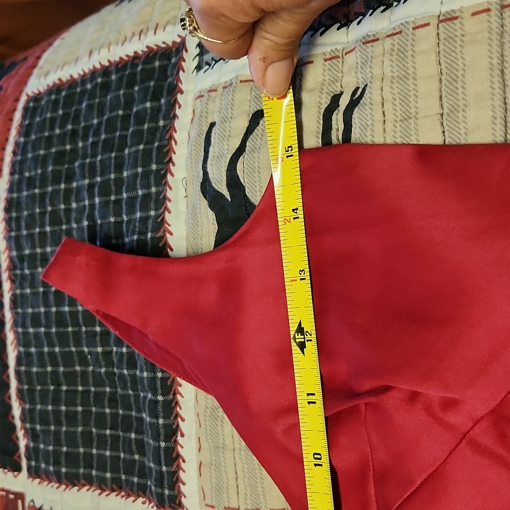 Sexy lipstick red Moschino dress with back zipper - Picture 10 of 12